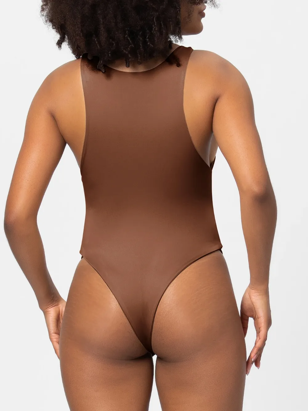 Full Size Round Neck Wide Strap Bodysuit, image 6