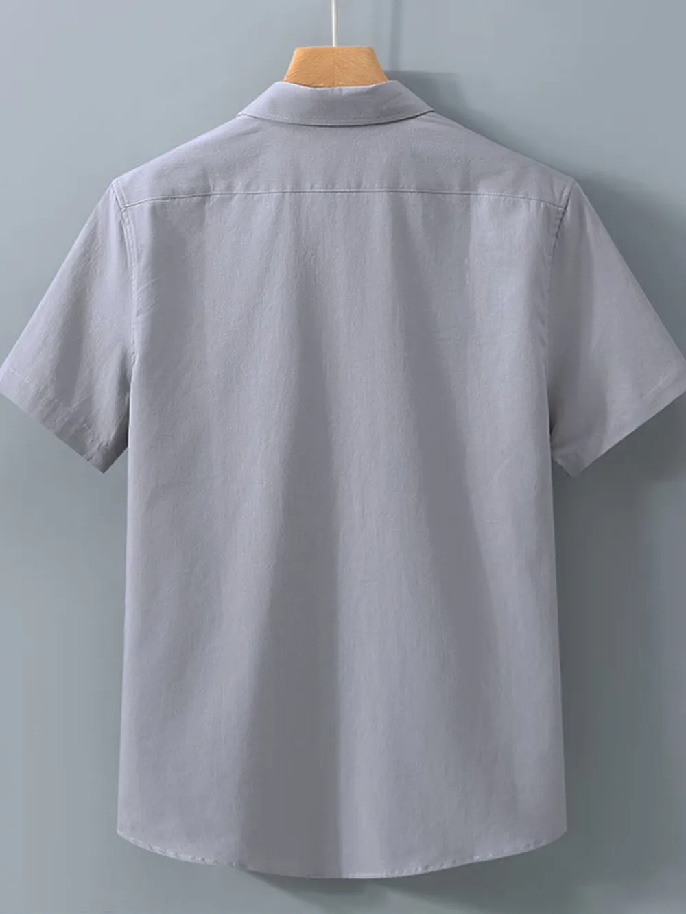 Men's Plus Size Short Sleeve Casual Shirt, image 9