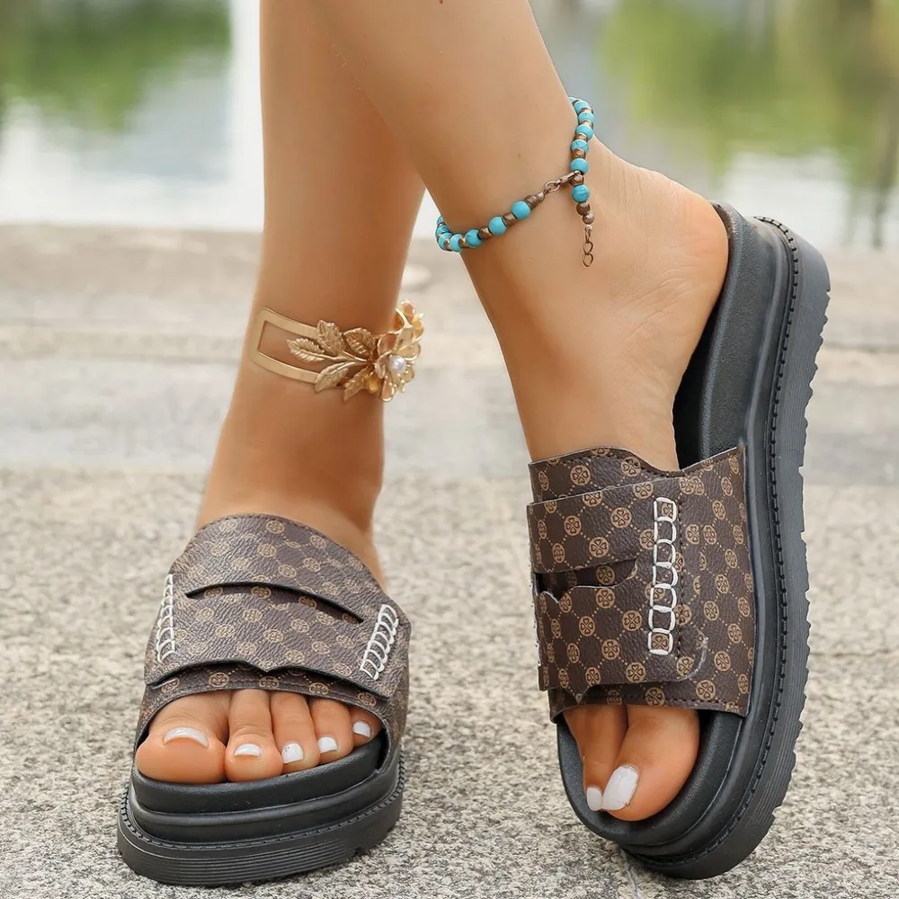 Open Toe Platform Sandals, image 3