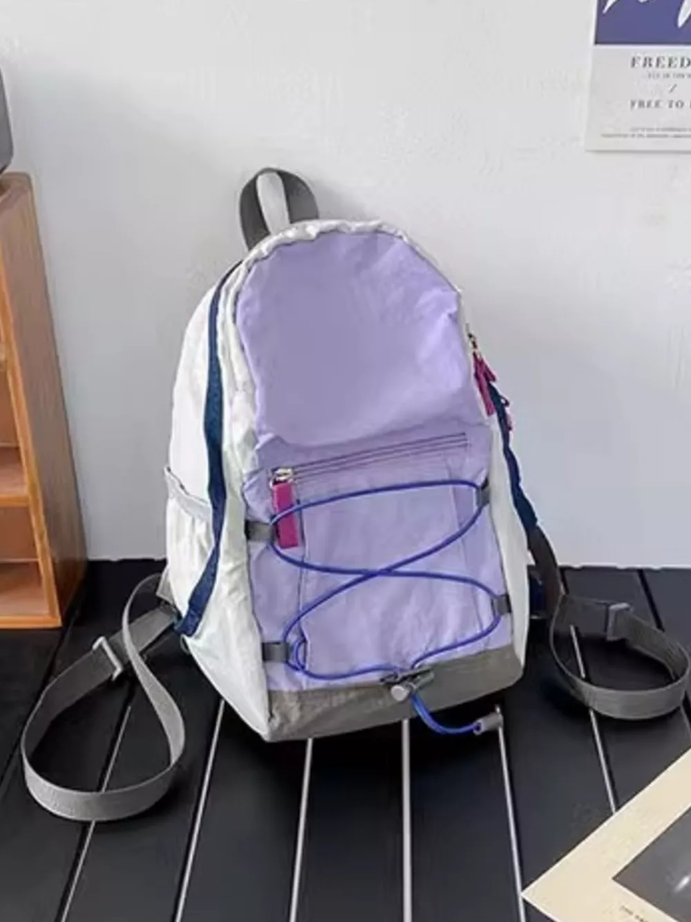 Lightweight Multi-Color Casual Backpack Bag, image 2