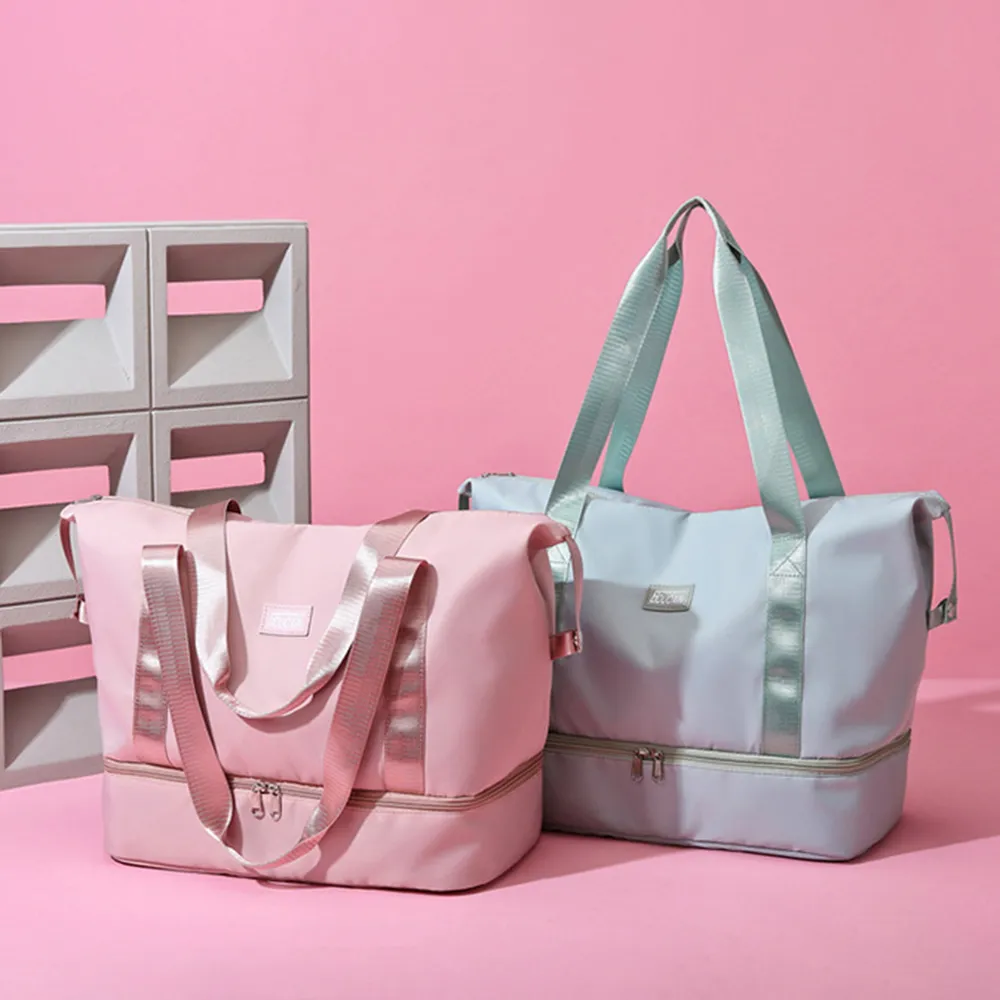 Multi Pocket Nylon Travel Bag, image 2