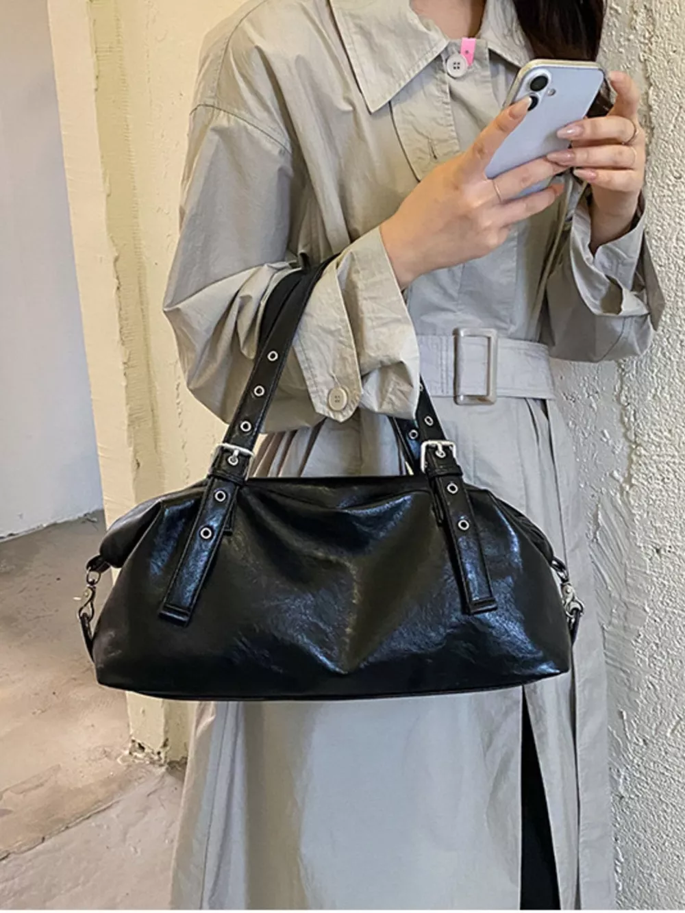 PU Leather Shoulder Bag, image 2