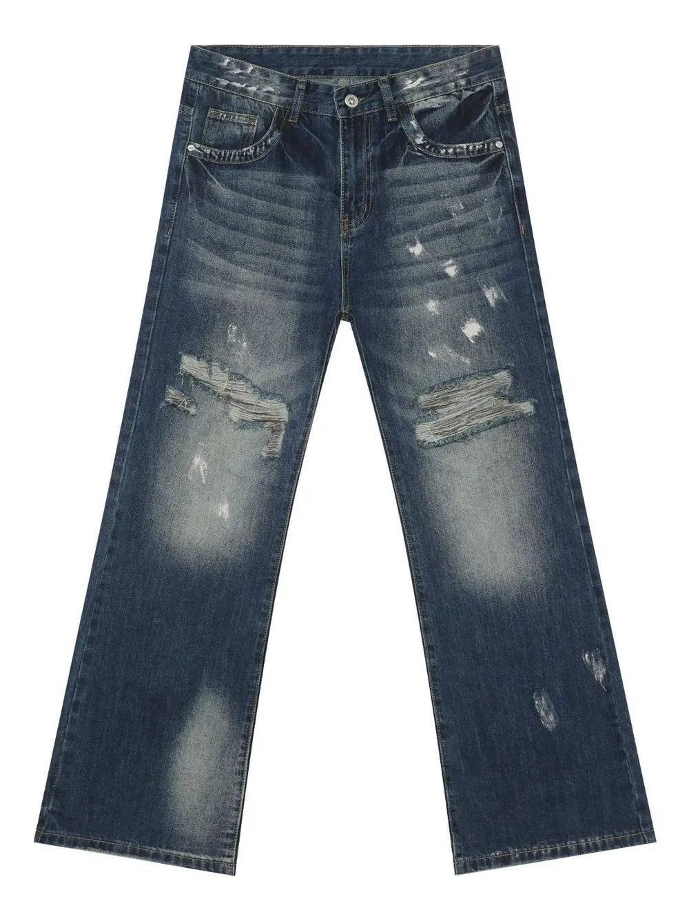 Men's Distressed Jeans, image 5