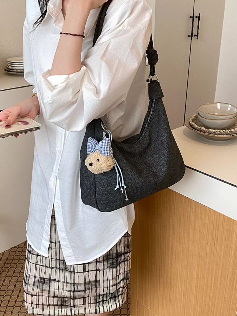 PU Leather Shoulder Bag, image 2