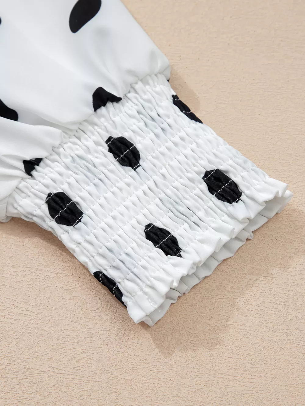 Polka Dot Long Sleeve Blouse, image 7
