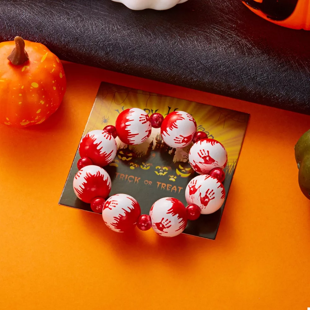 Halloween Necklace and Bracelet Jewelry Set, image 5