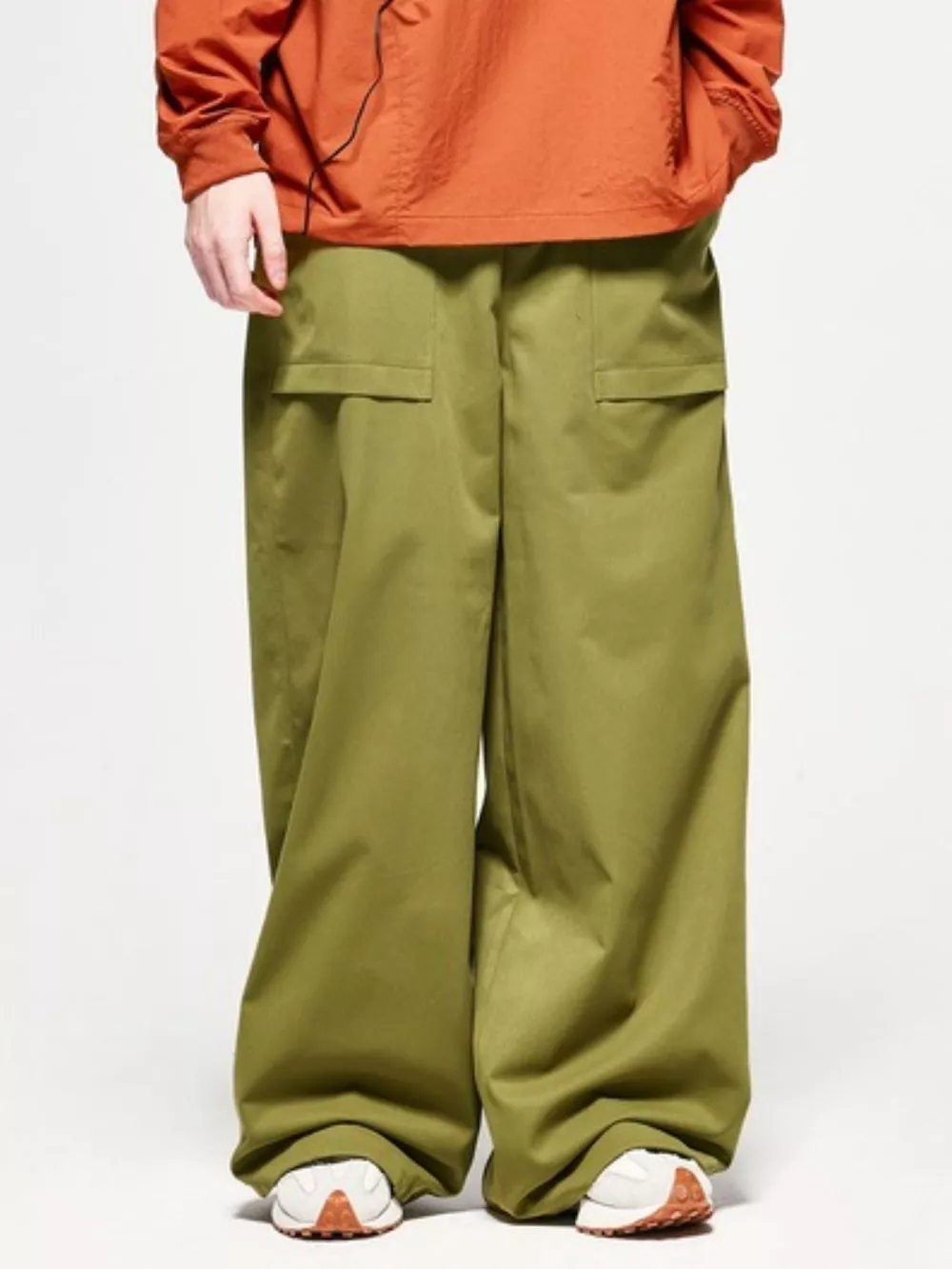 Men's Wide Leg Cargo Pants