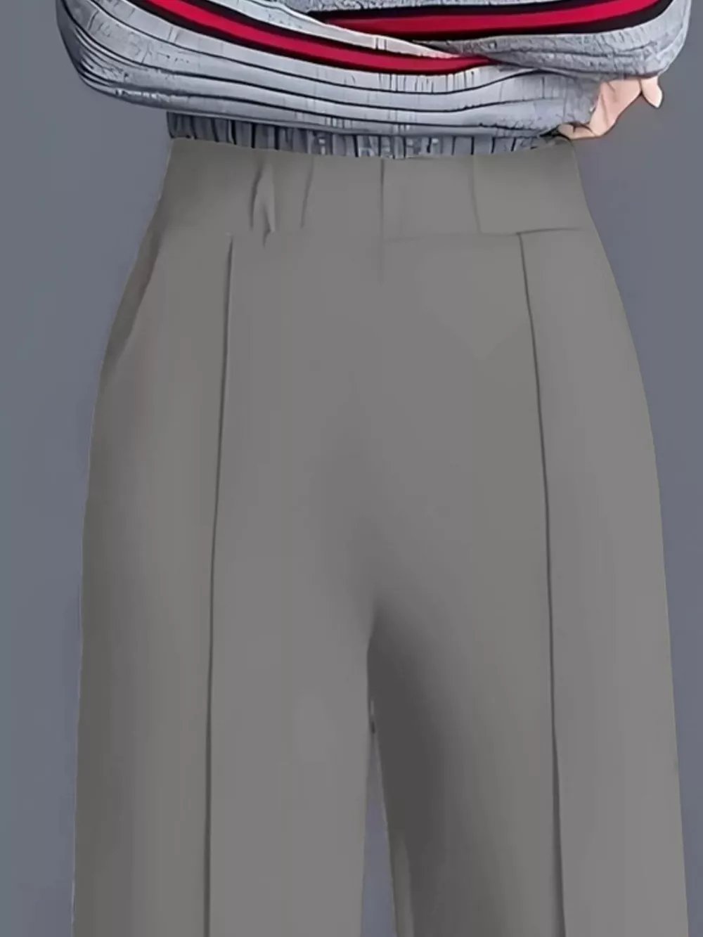 Wide Leg High Waist Pants, image 10