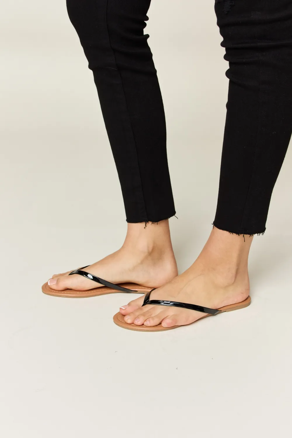PU Leather Open Toe Sandals, image 3