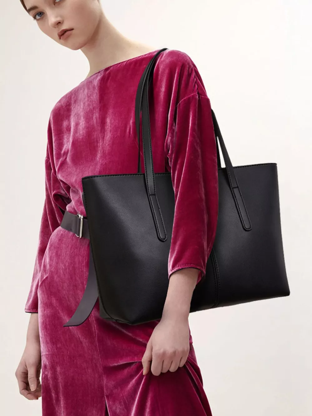 PU Leather Tote Bag, image 4