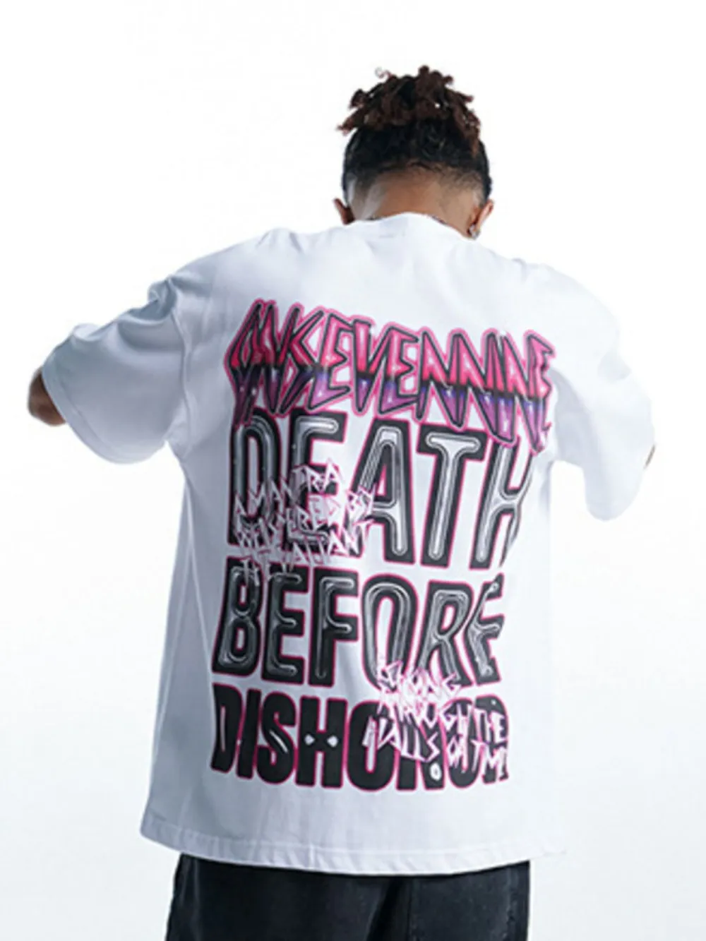 Men's Short Sleeve Graphic Oversized T-Shirt, image 6