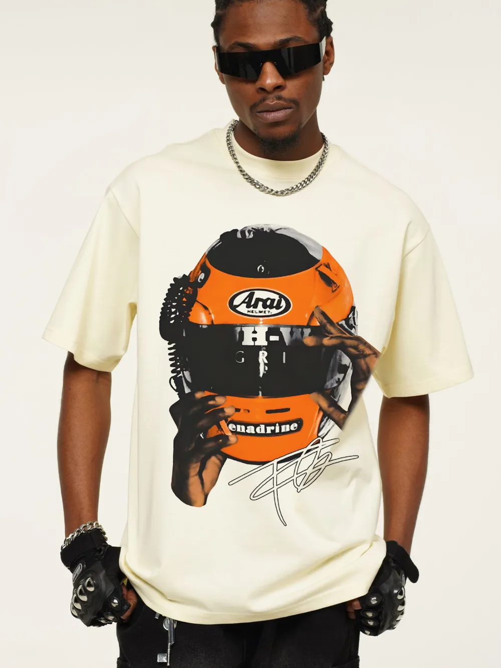 Men's Graphic Round Neck Short Sleeve T-Shirt, image 4
