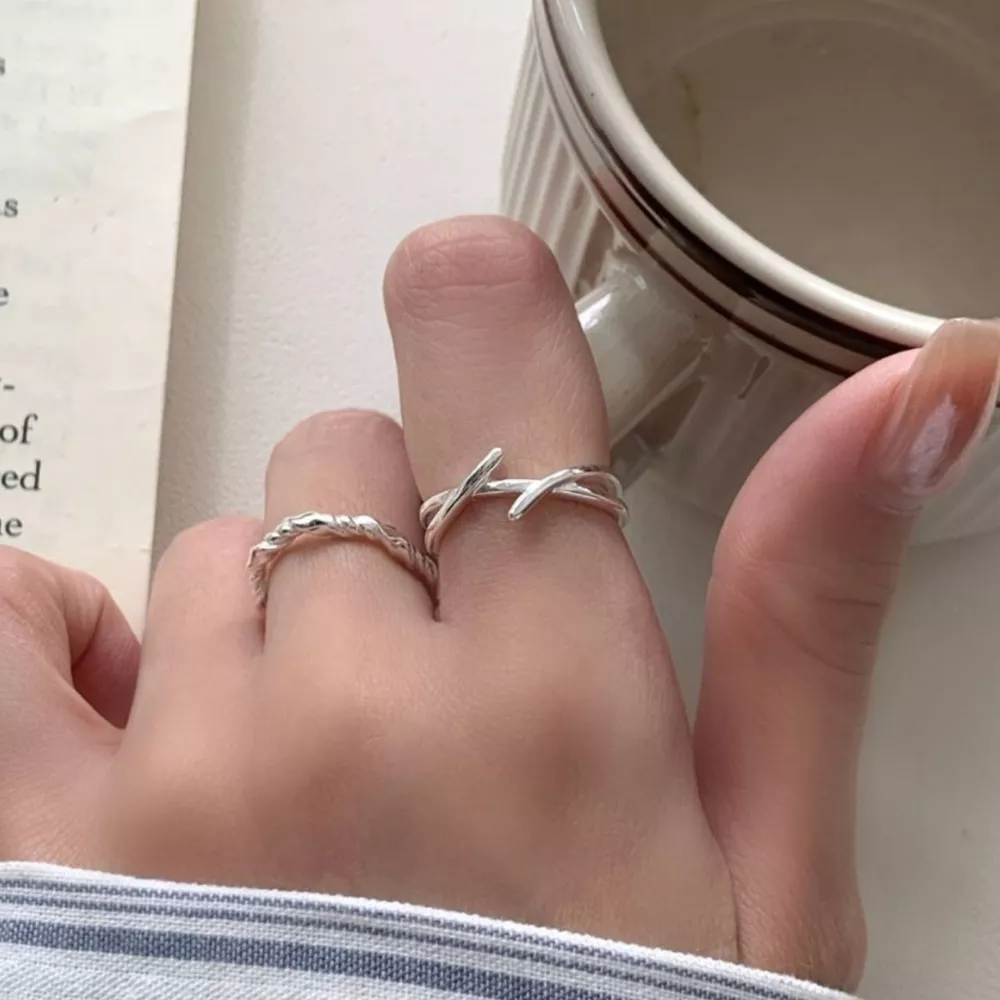 925 Sterling Silver Open Ring, image 6