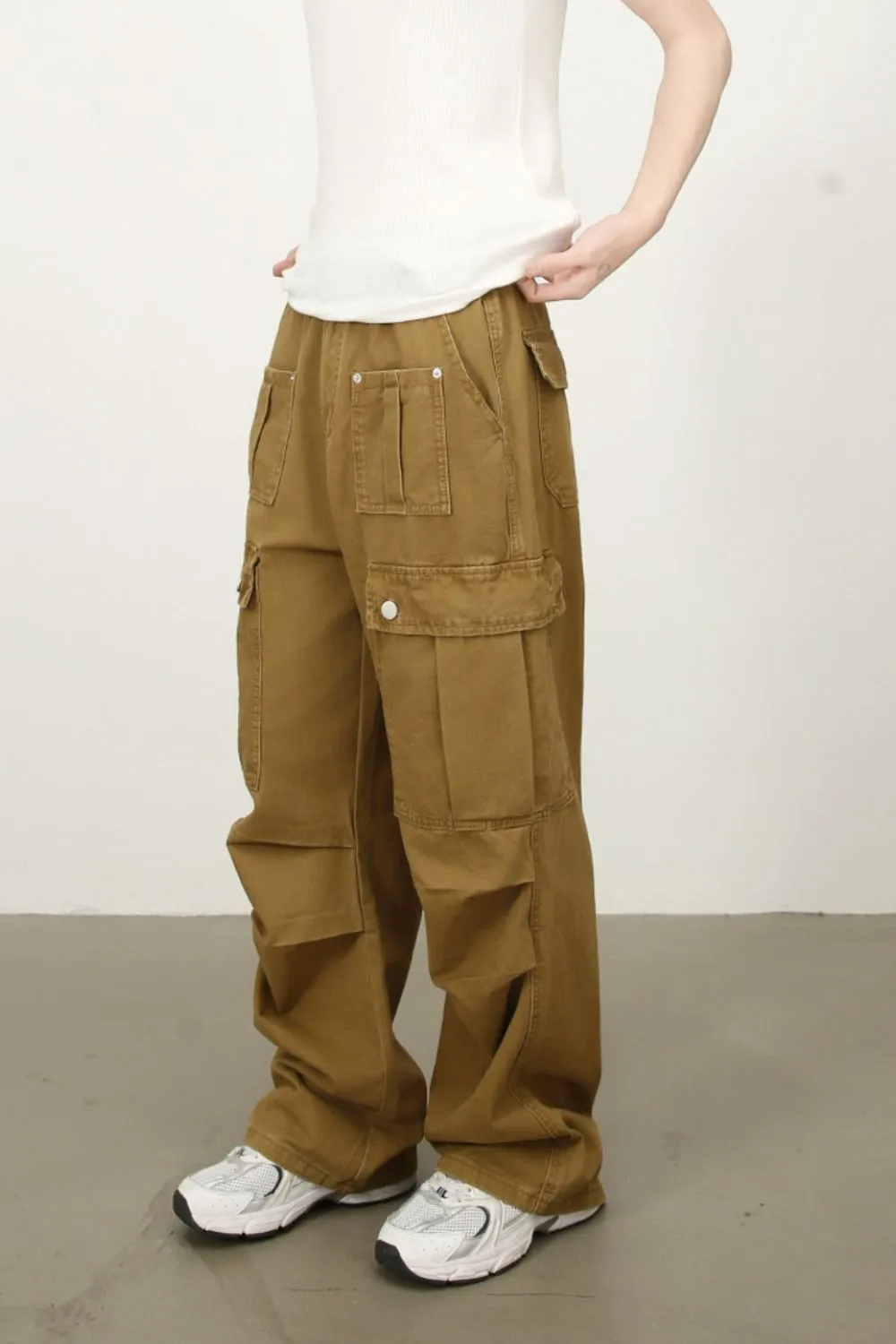 Men's Mid Rise Cargo Jeans, image 4