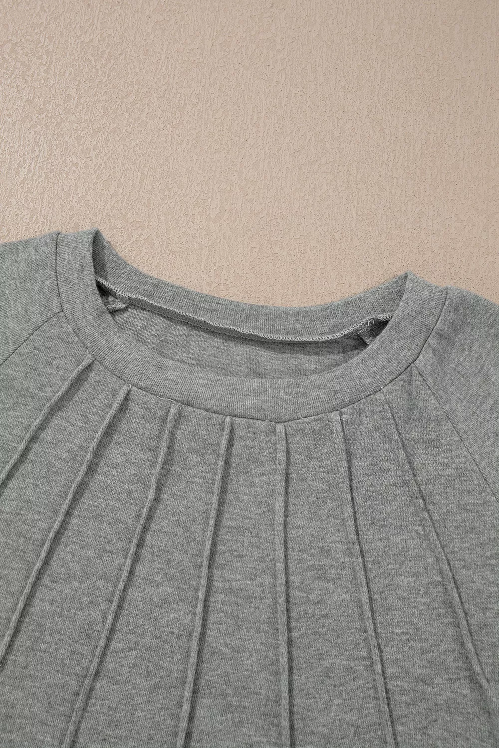 Seam Detail Raglan Long Sleeve Top, image 6