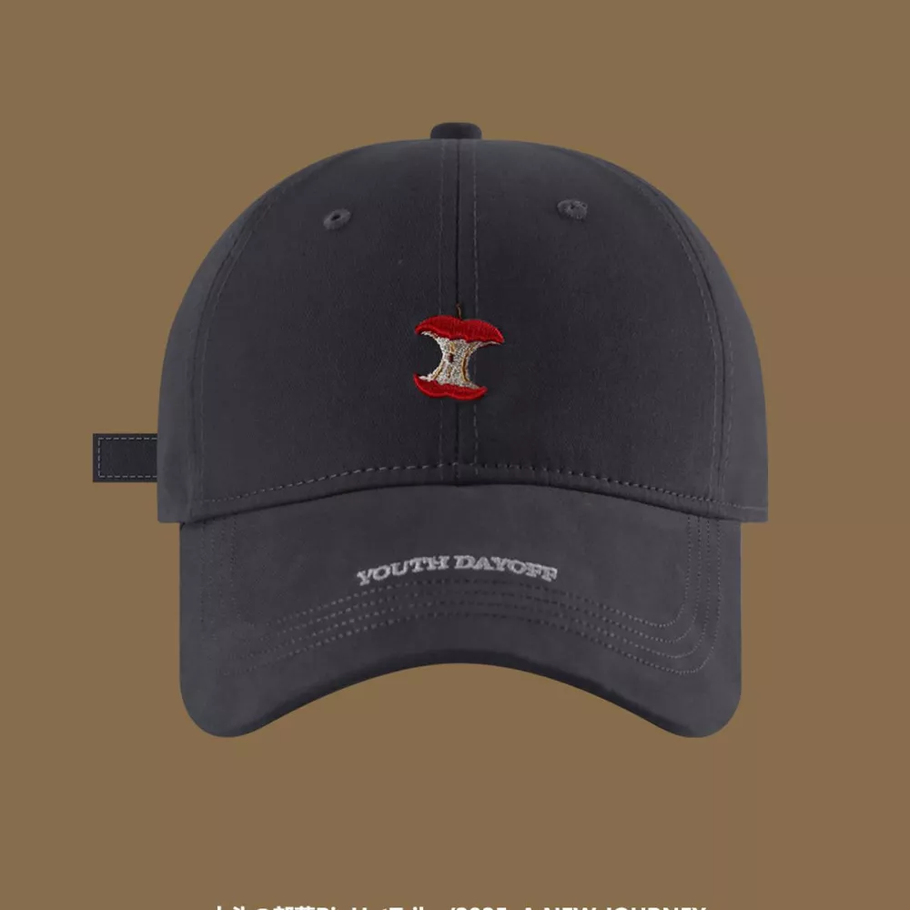 Embroidered Apple Core Baseball Cap, image 5