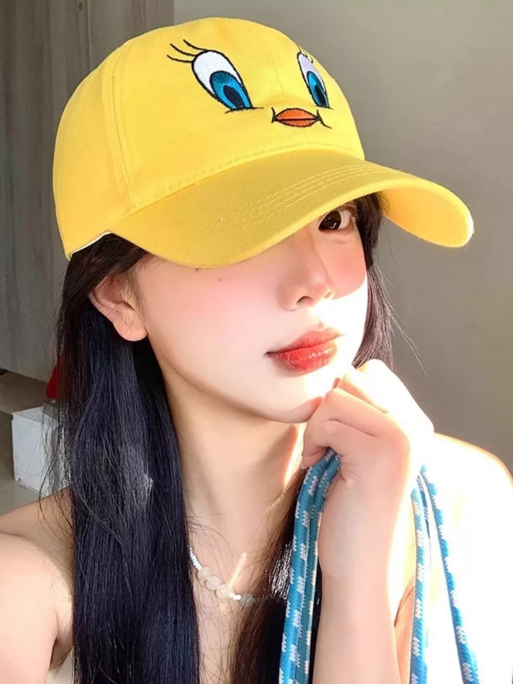 Duck Embroidered Baseball Cap, image 3