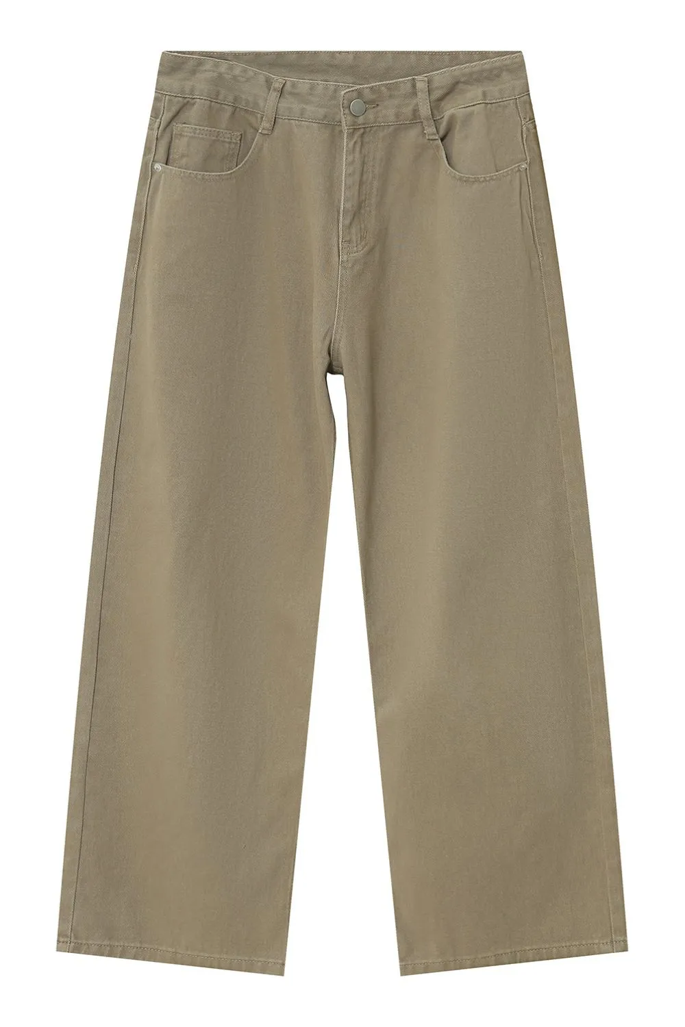 Pocketed Wide Leg Men's Jeans, image 8