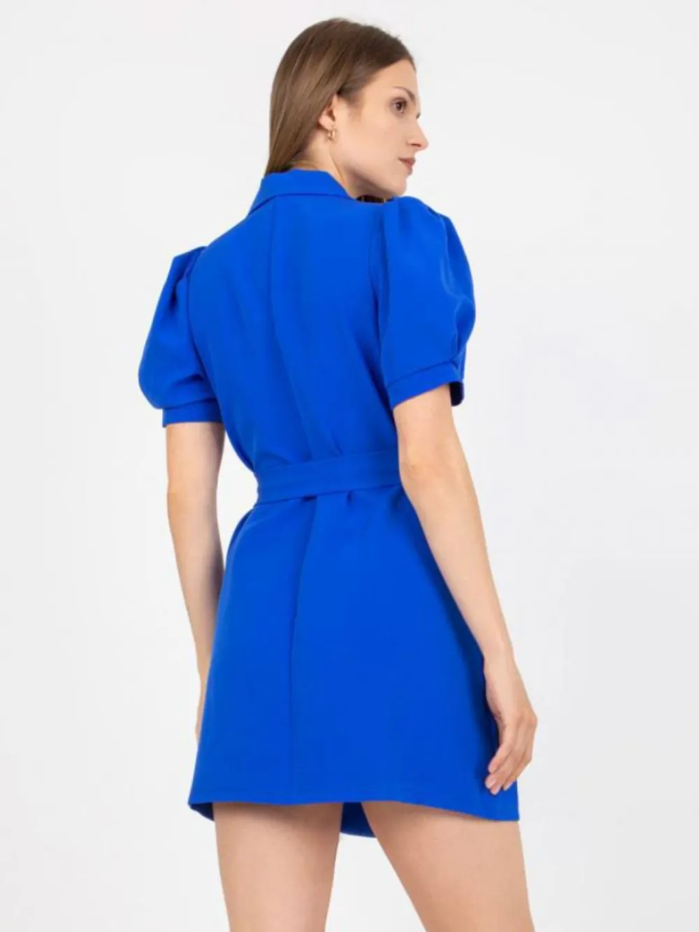 Tie Waist Short Sleeve Blazer Dress, image 8