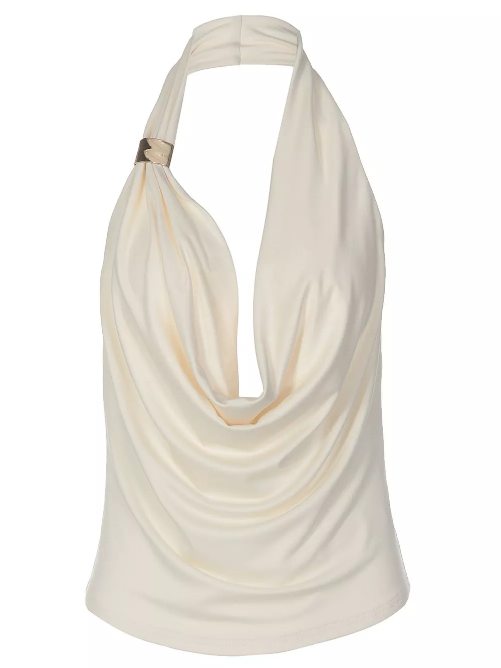 Halter Neck Ruched Tank, image 5