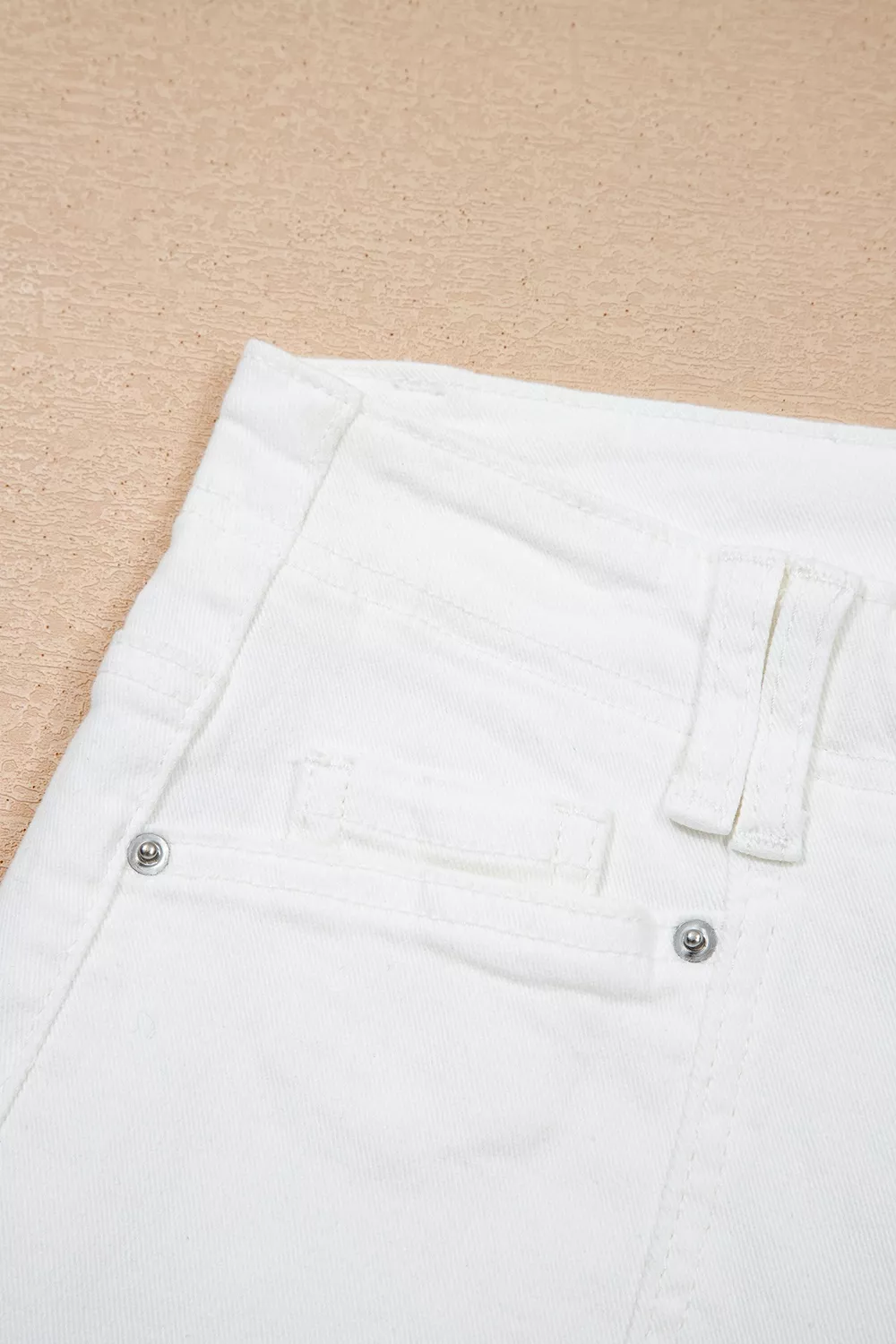Raw Hem Ankle-length Loose Jeans, image 10