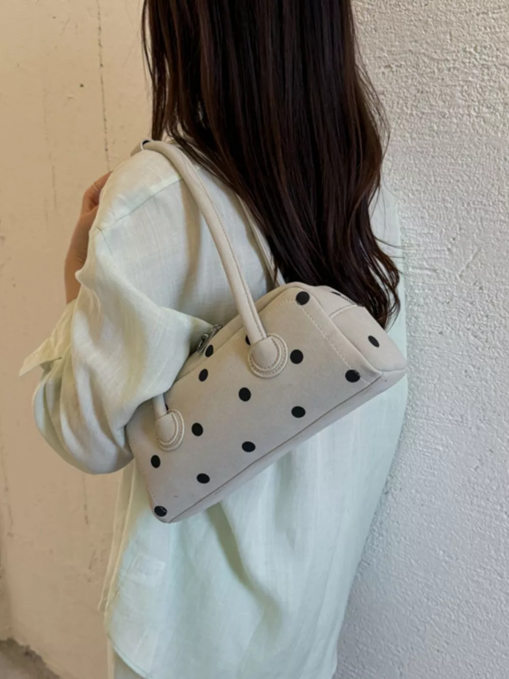 Polka Dot Shoulder Bag, image 9