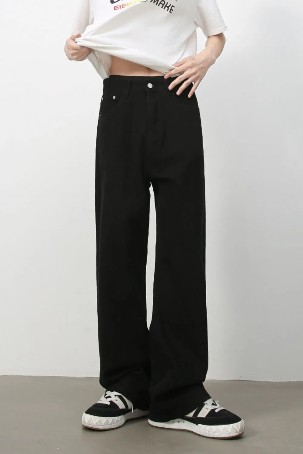 Men's Baggy Jeans with Pockets