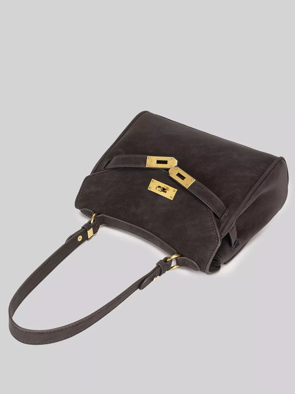 Gold-Tone Hardware Crossbody Bag, image 9