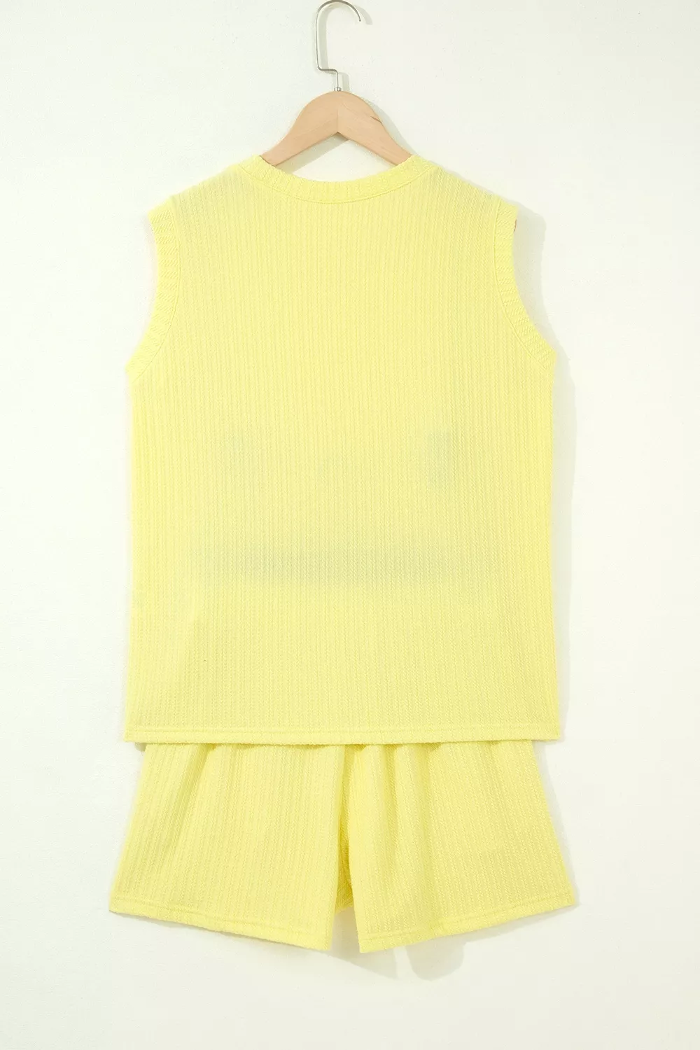 Ribbed Knit Tank and Shorts Set, image 5