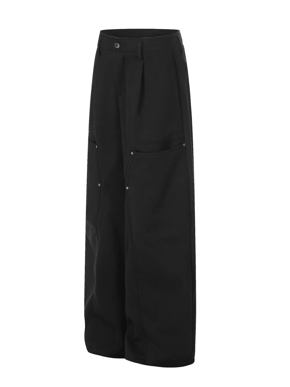 Men's Wide Leg Pants with Pockets, image 8