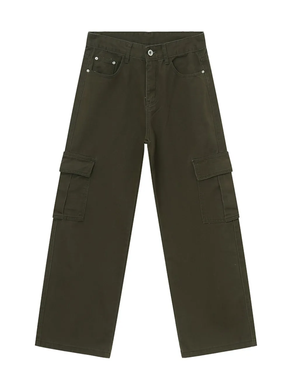 Wide Leg Cargo Jeans, image 15