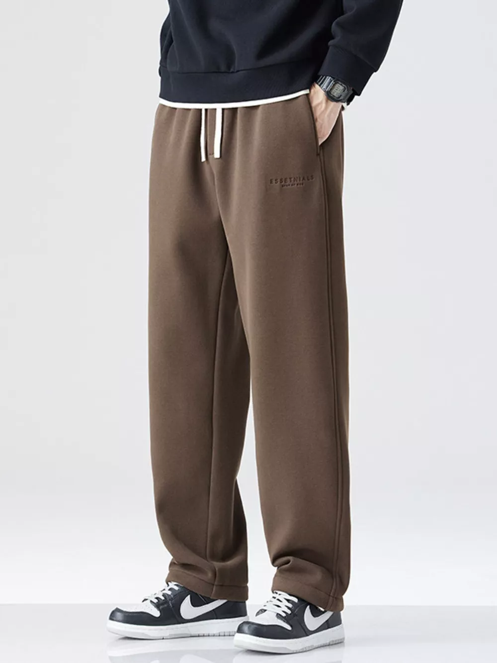 Men's Plus Size Wide Leg Pants, image 6