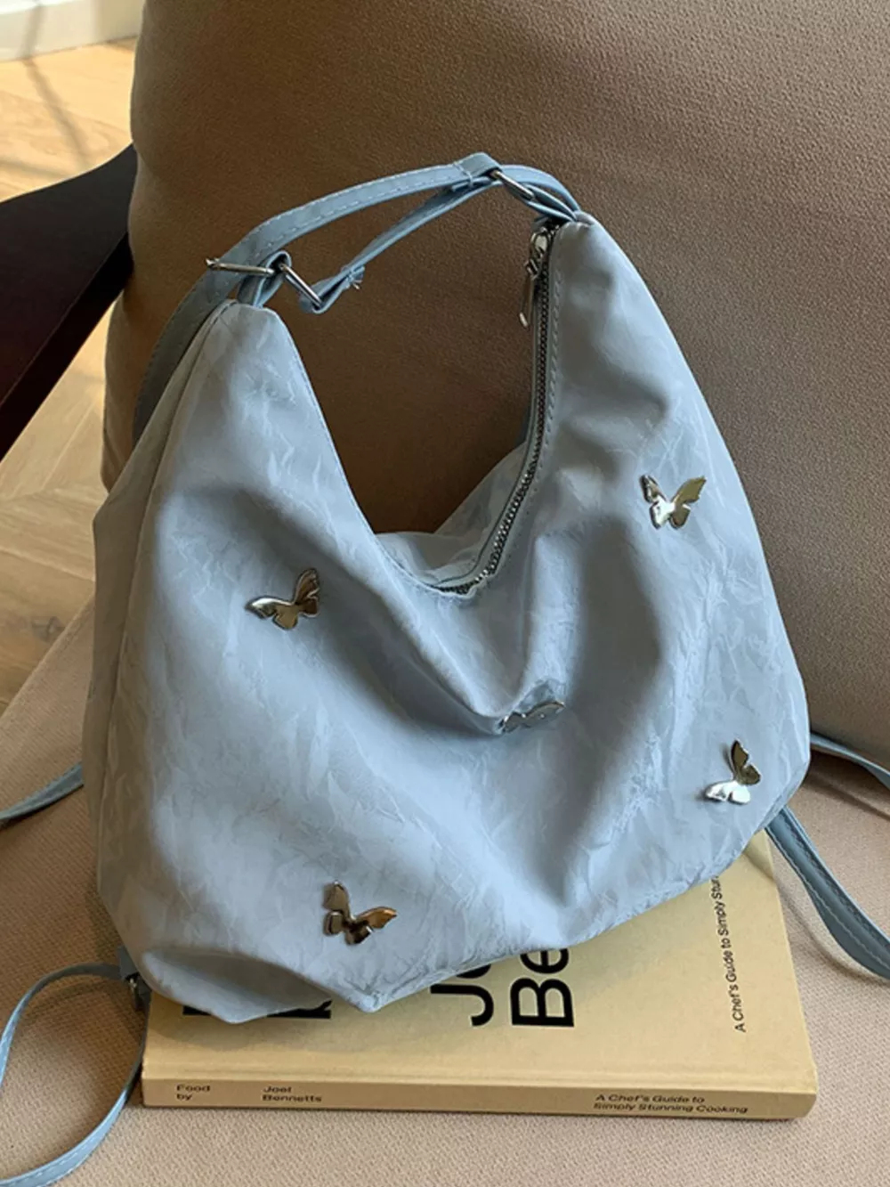 Butterfly Lightweight Shoulder Bag, image 7