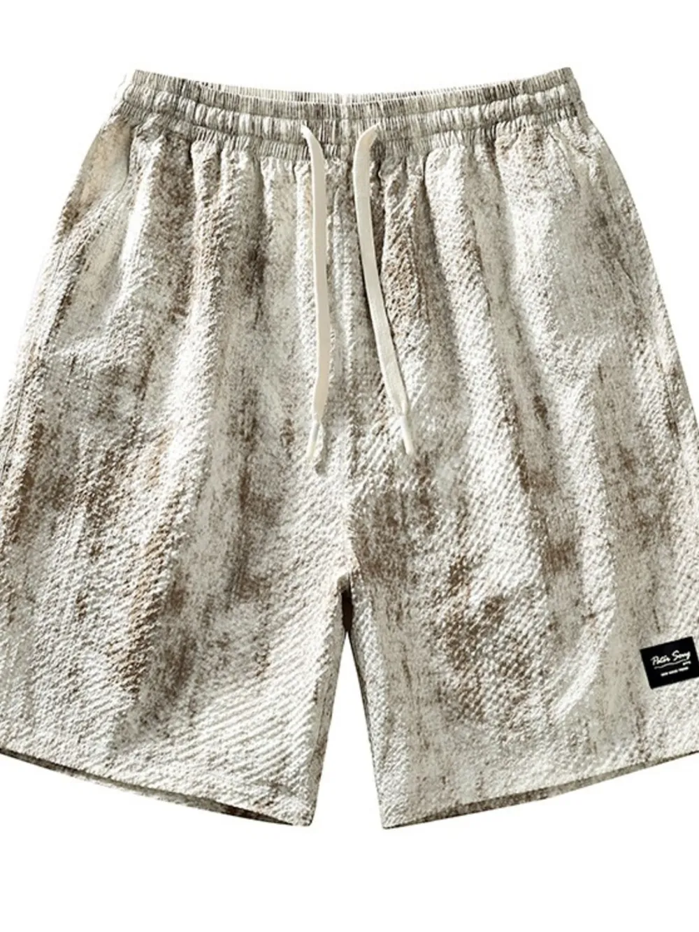 Men's Plus Size Drawstring Shorts with Pockets, image 2