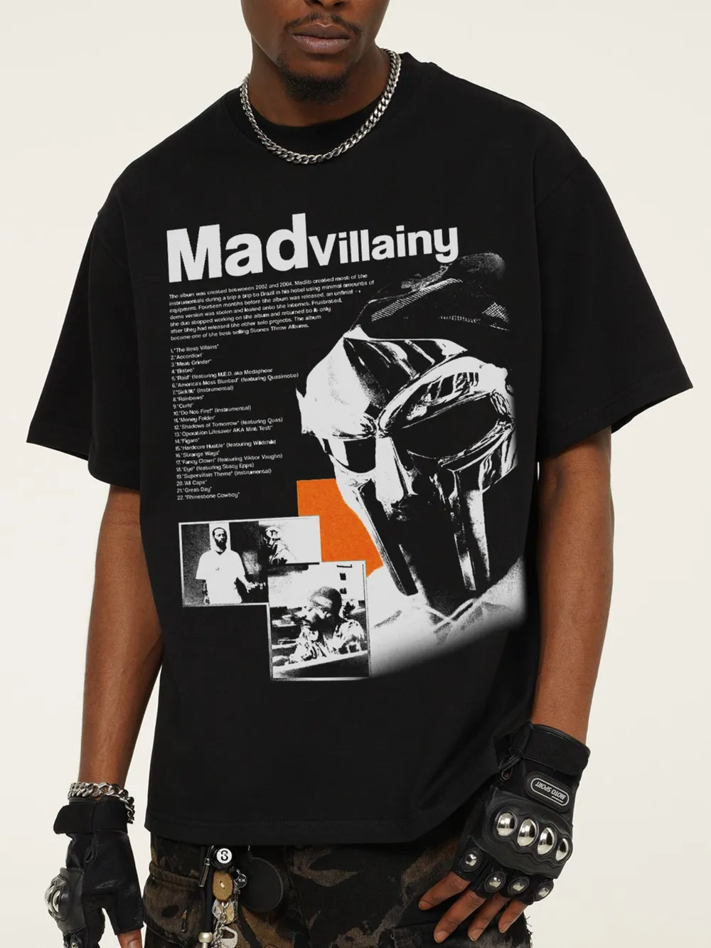 Men's Graphic Round Neck Short Sleeve T-Shirt, image 3
