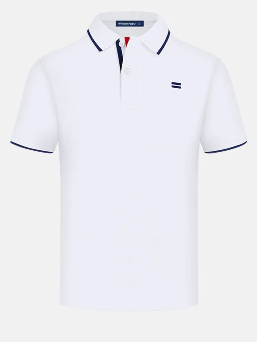 Men's Plus Size Breathable Short Sleeve Polo, image 4