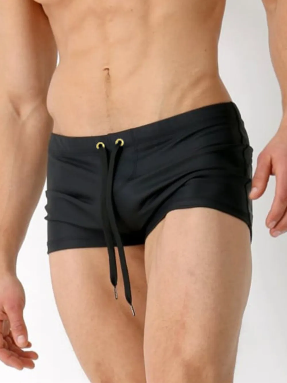 Men's Drawstring Swim Shorts, image 2