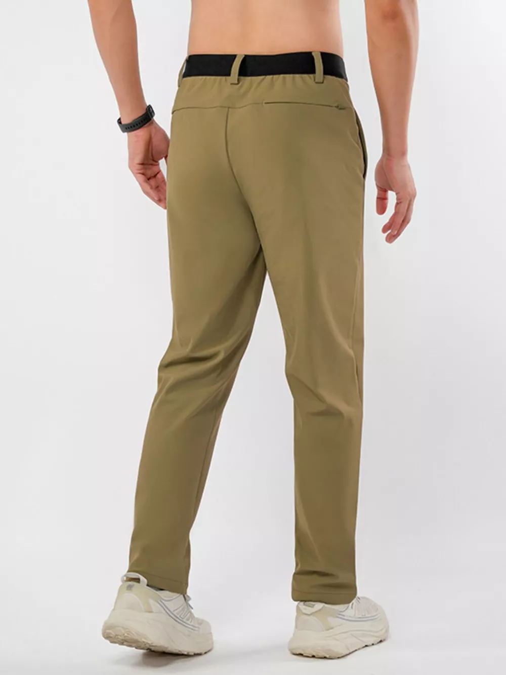 Men's Plus Size Slim Fit Stretch Casual Pants, image 3