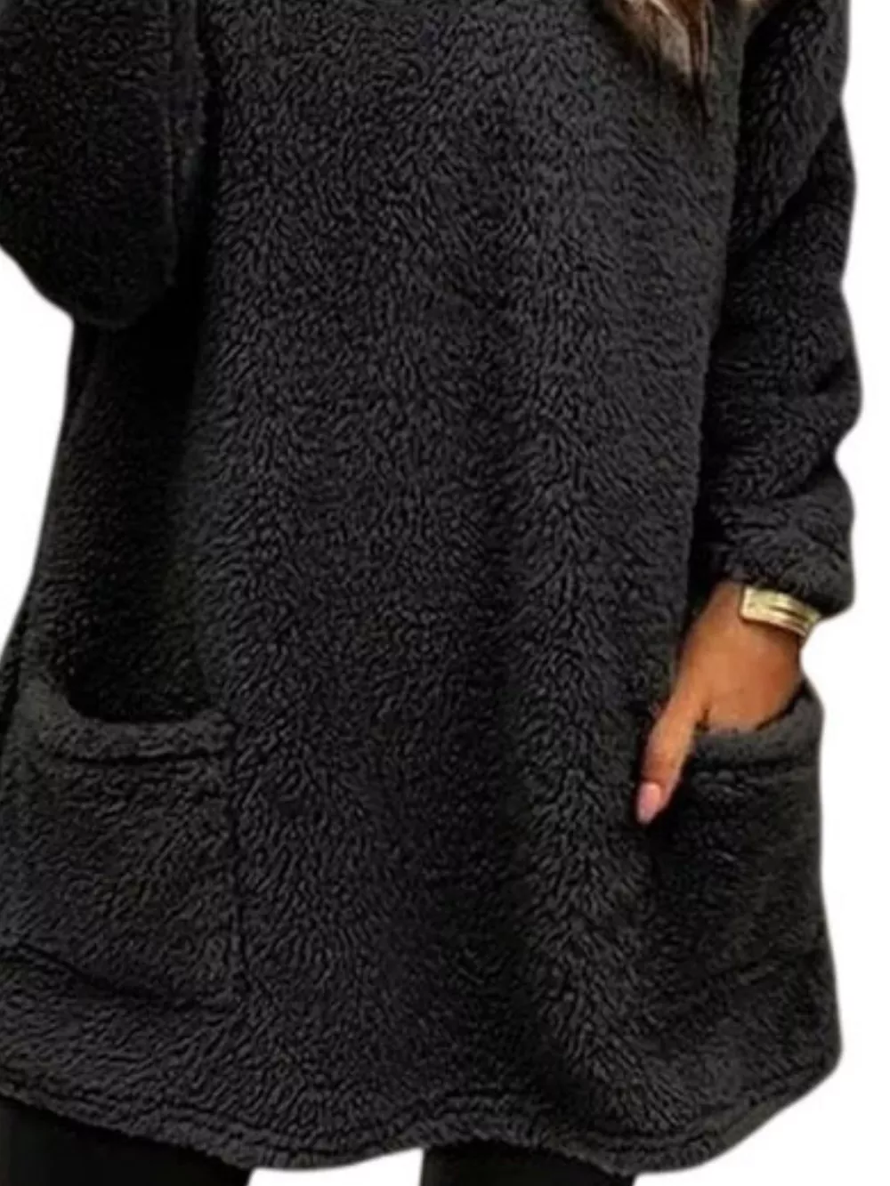 Fleece Long Sleeve Sweatshirt, image 14