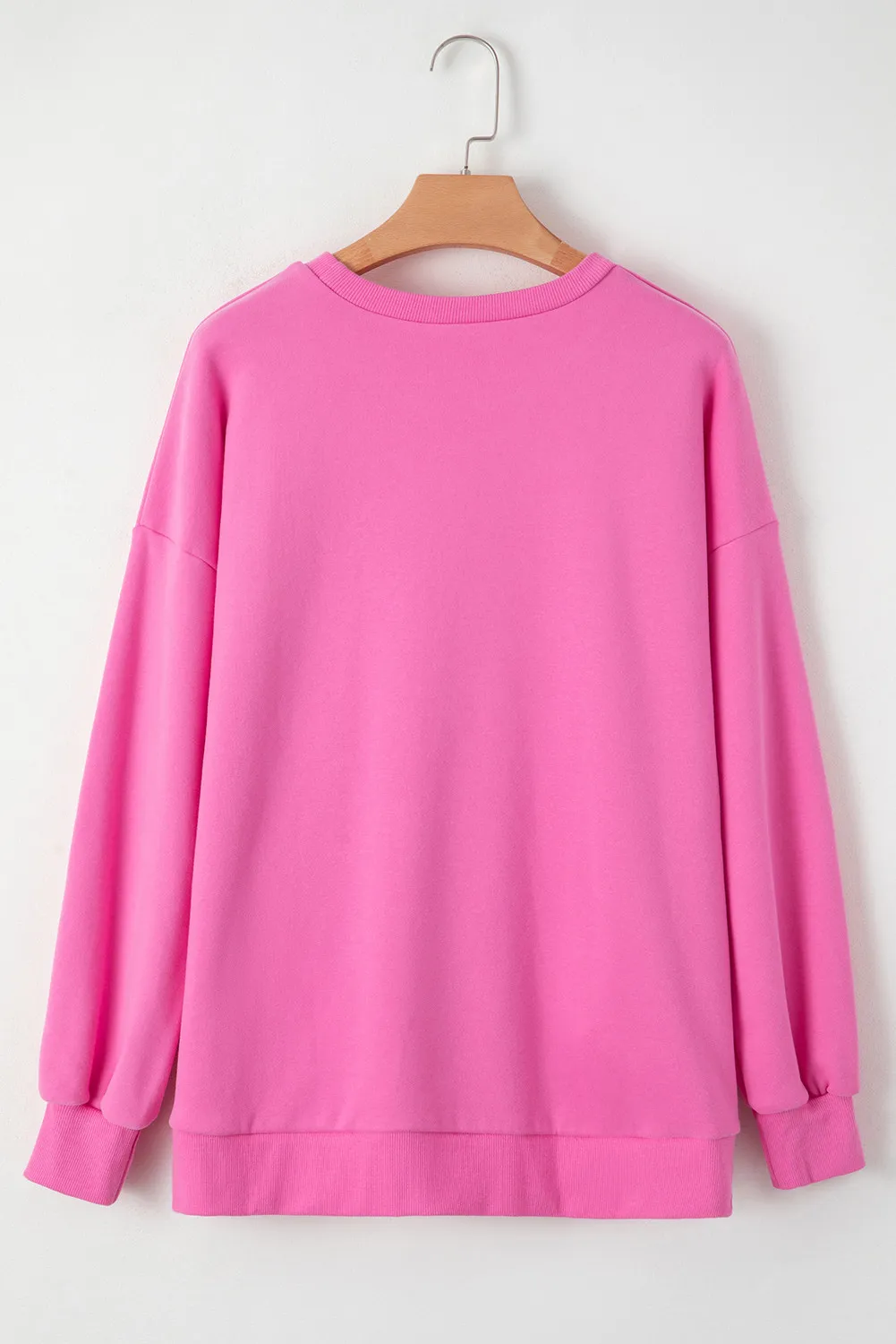 Round Neck Long Sleeve Sweatshirt, image 4