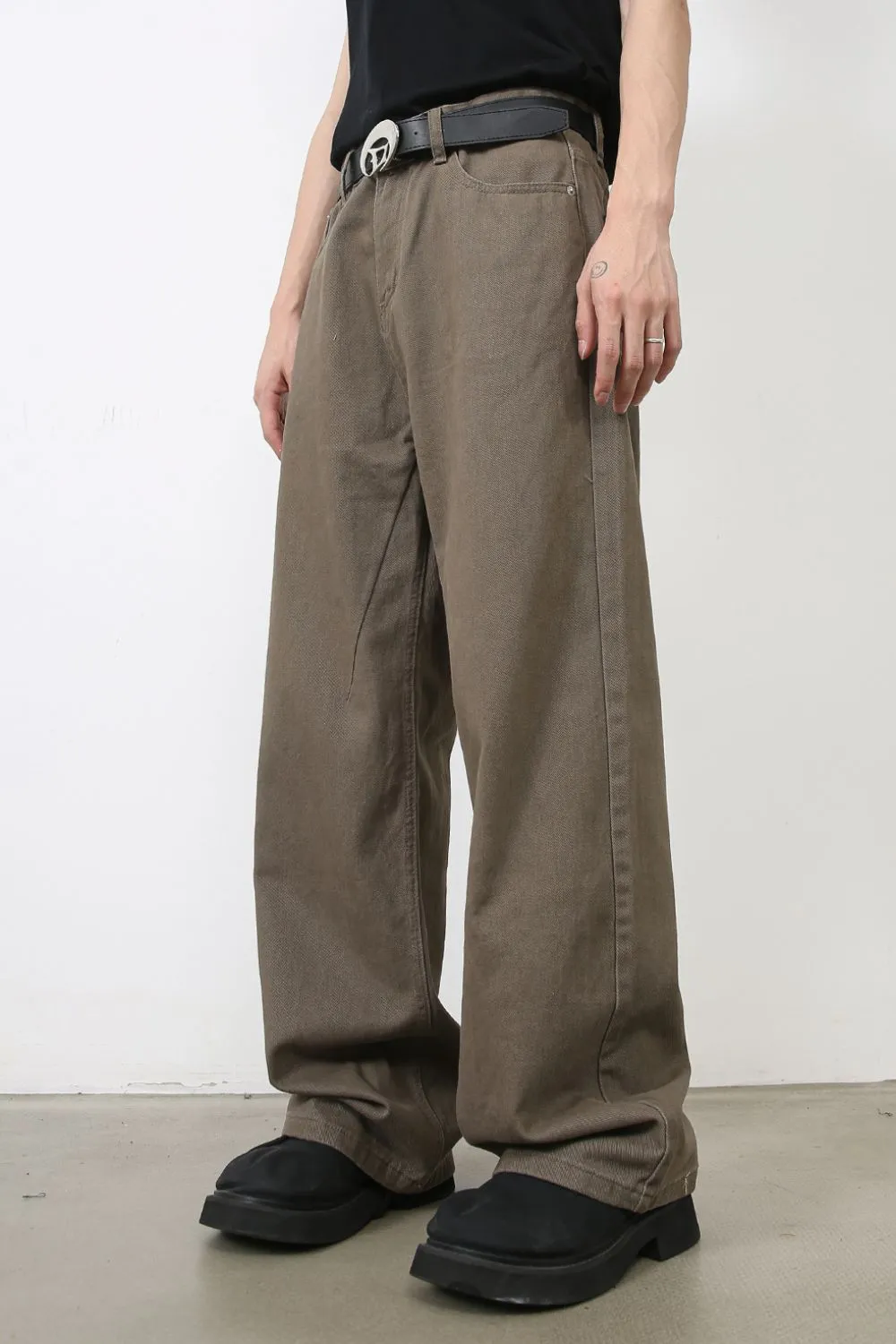 Men's Baggy Jeans with Pockets