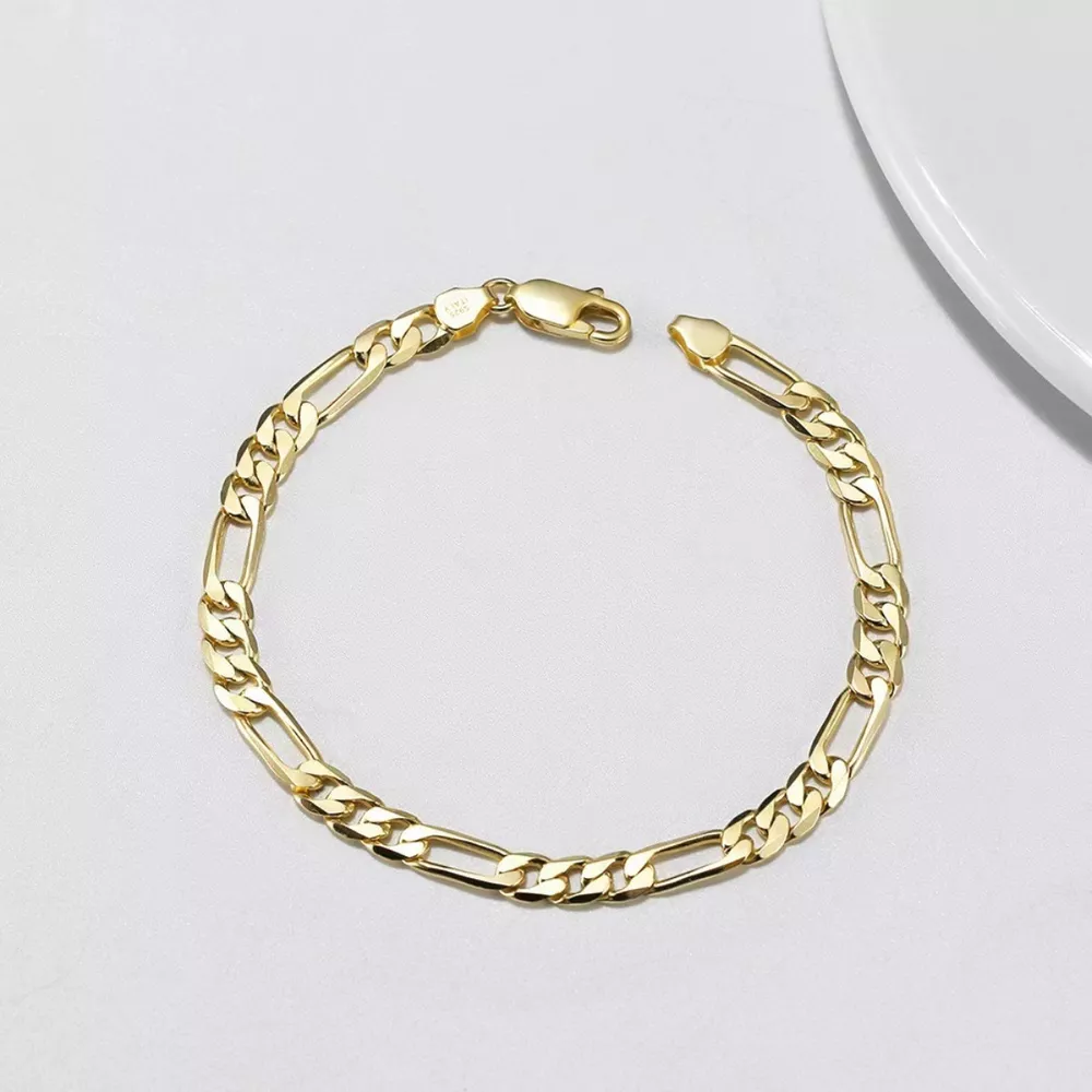 925 Sterling Silver Chain Bracelet