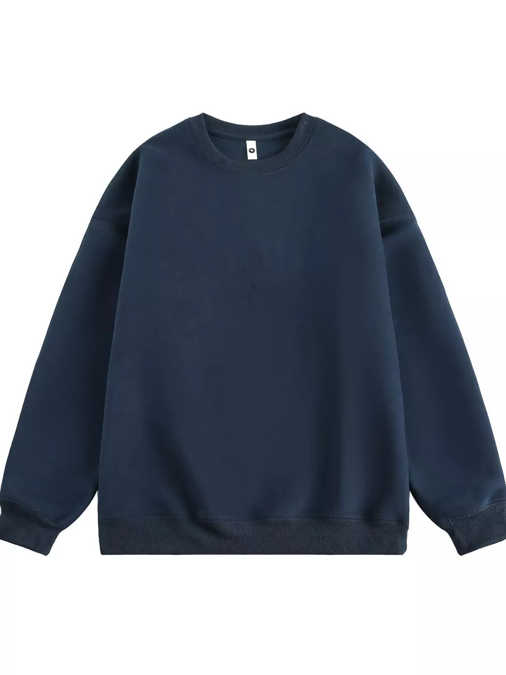 Men's Plus Size Crew Neck Long Sleeve Sweatshirt, image 7