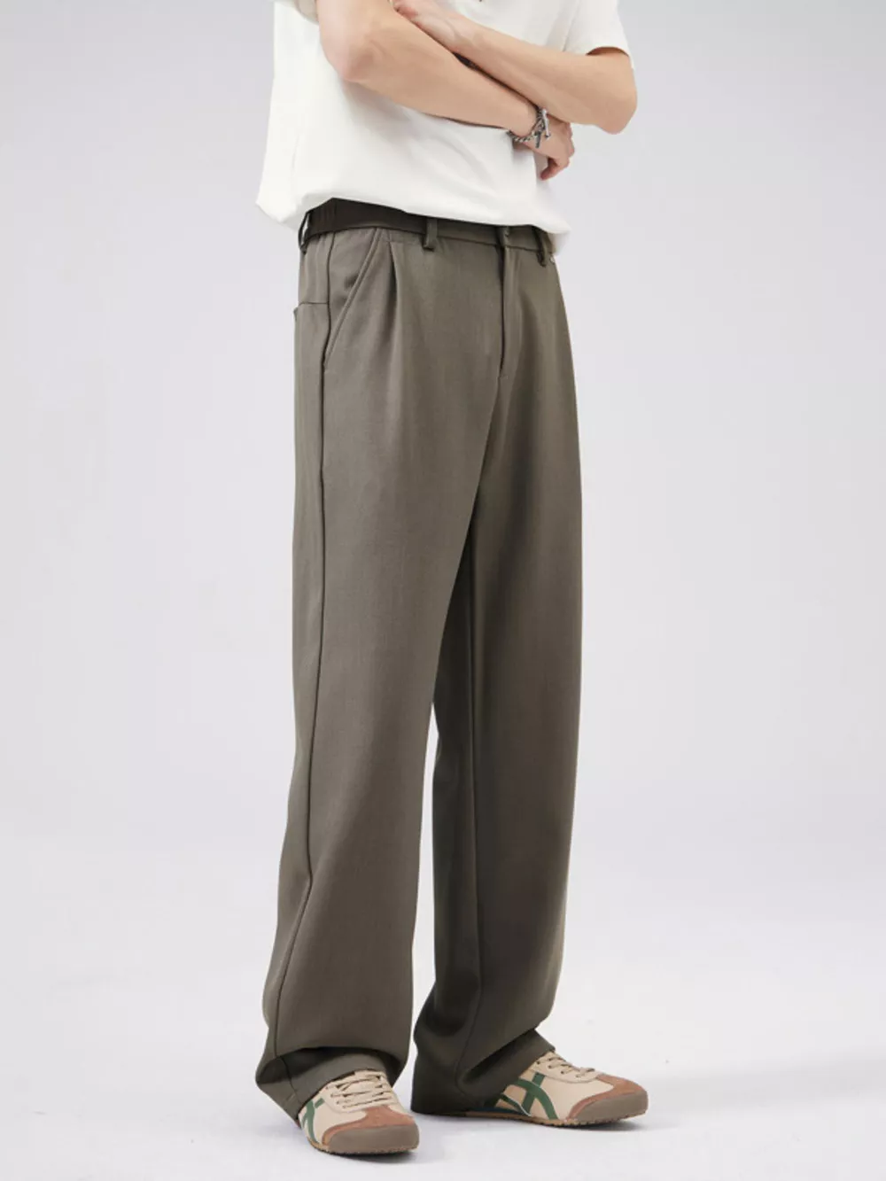 Men's Full Size Wide Leg Pants Plus Size, image 3
