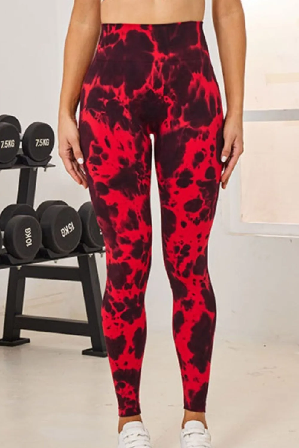 Tie-Dye High Waist Active Leggings, image 8