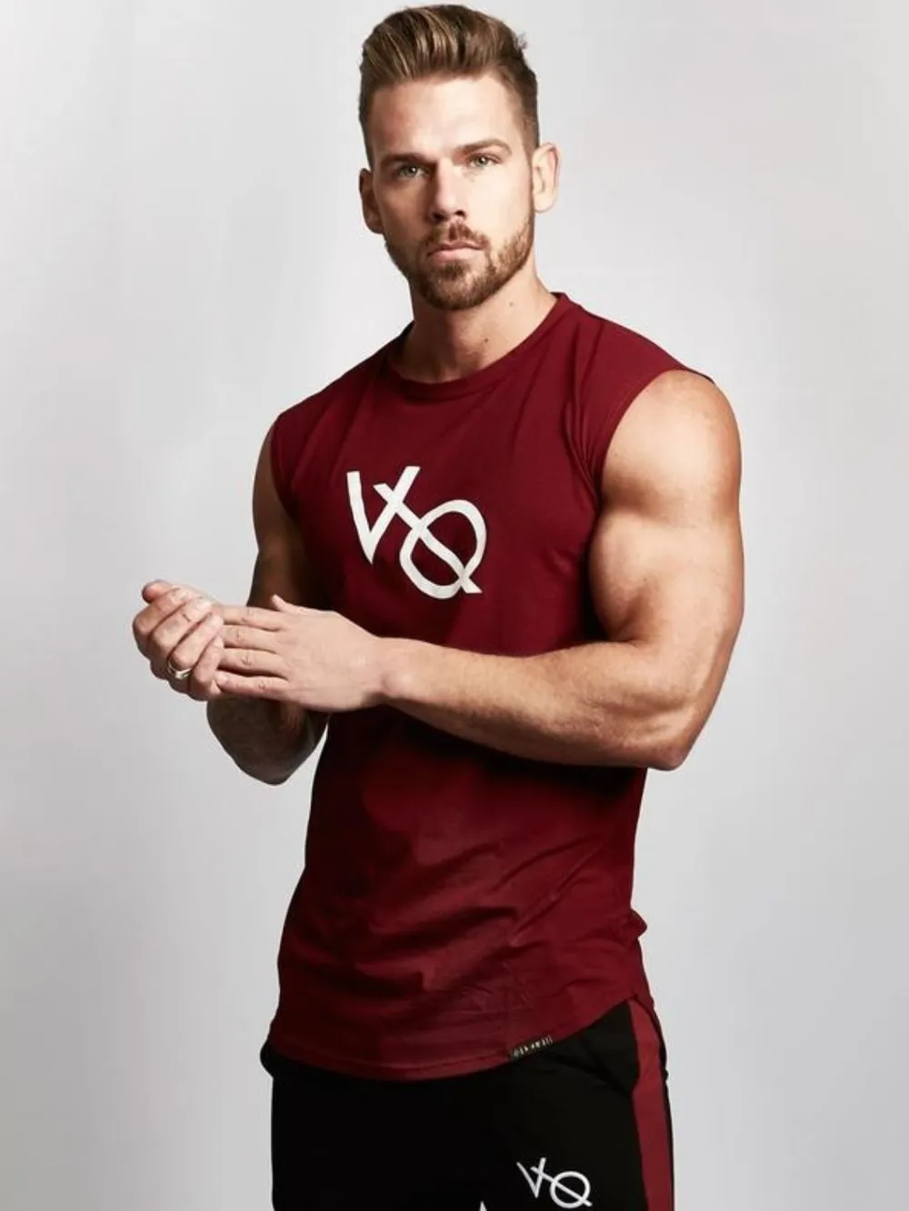 Men's Round Neck Tank, image 9