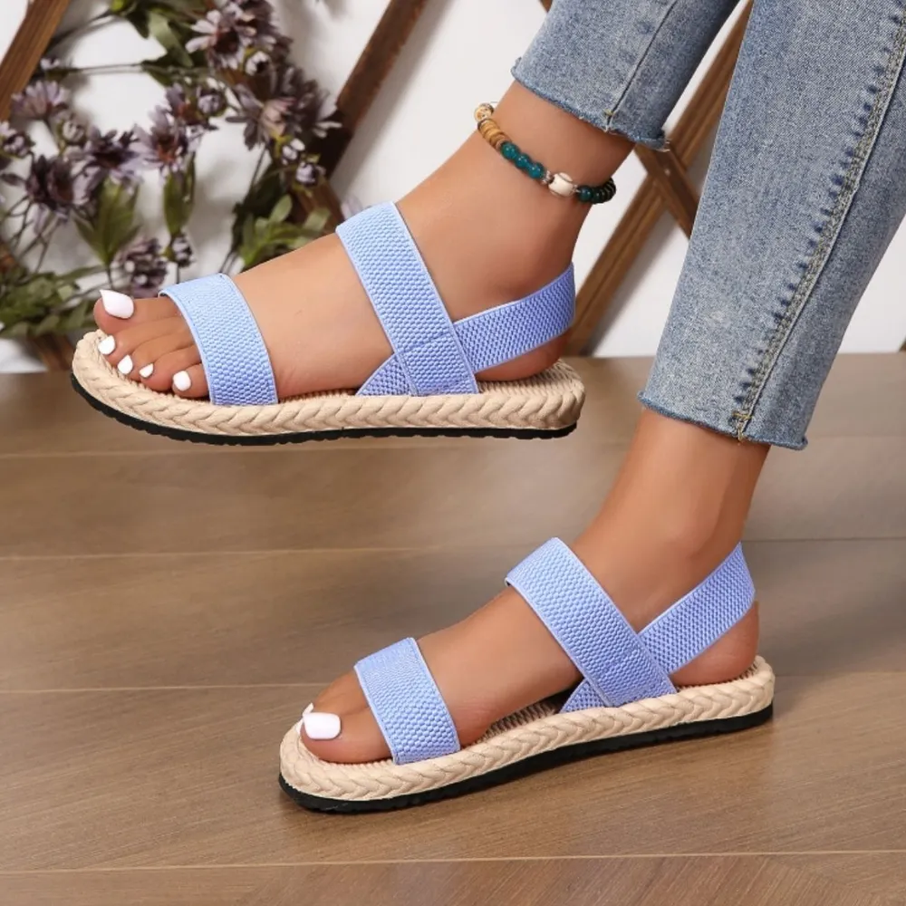 Open Toe Flat Sandals, image 11