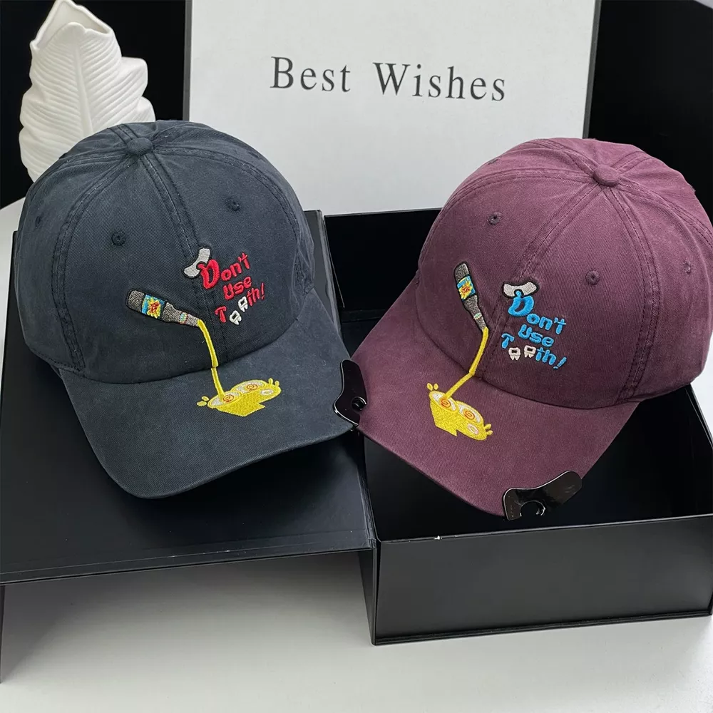 Embroidered Cartoon Baseball Cap, image 3