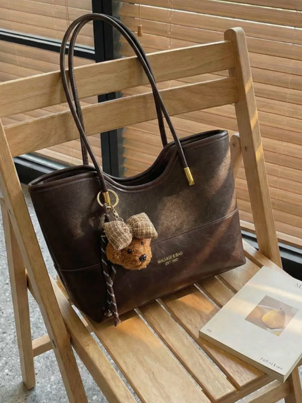 PU Leather Shoulder Bag, image 4