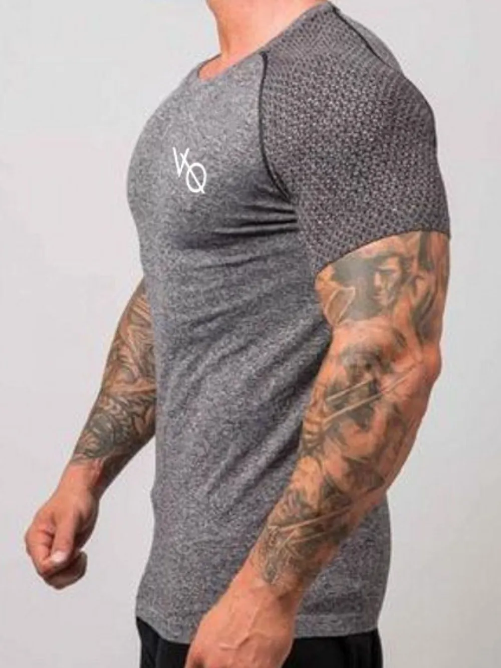 Men's Round Neck Short Sleeve T-Shirt, image 3